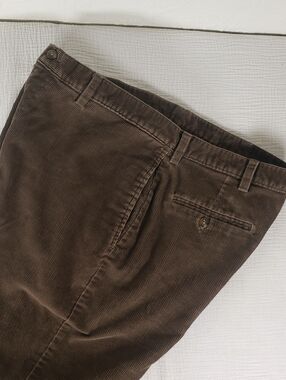 Haggar Men's Corduroy Pants in Brown 38/30